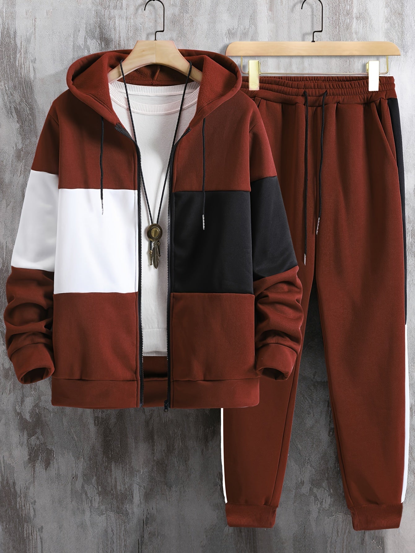 Hooded Jacket & Drawstring Pants