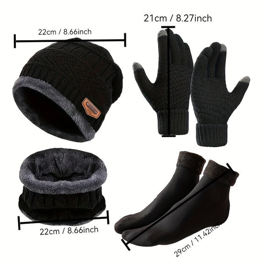 4-Piece Winter Warm-Up Set