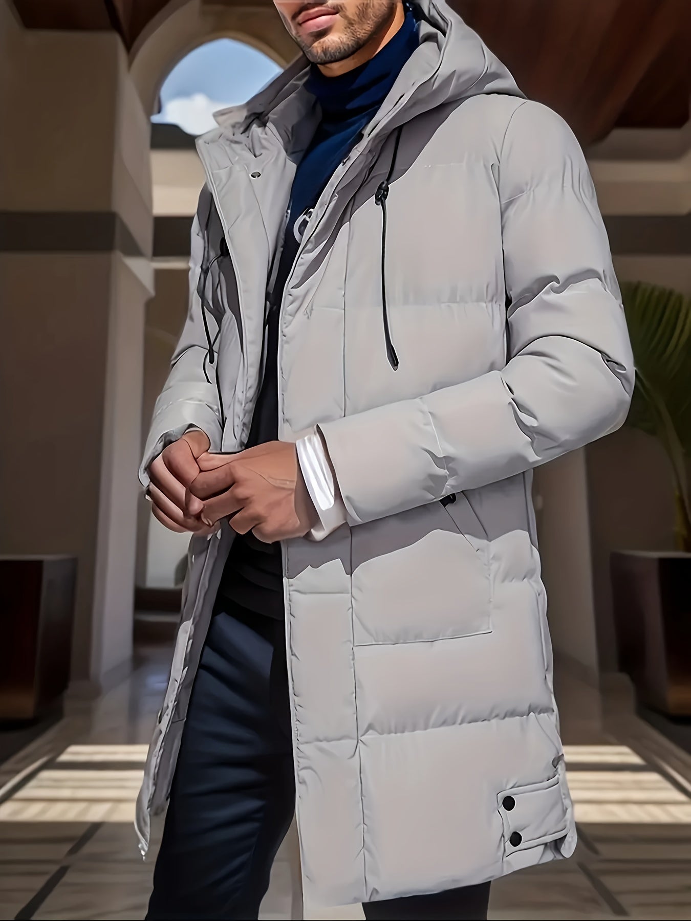 Alternative long puffer Jacket