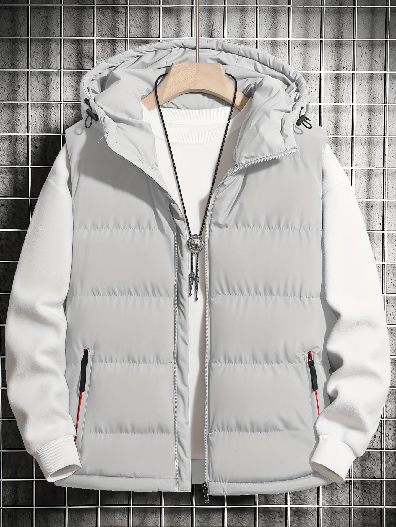 Casual Hooded Puffer Vest