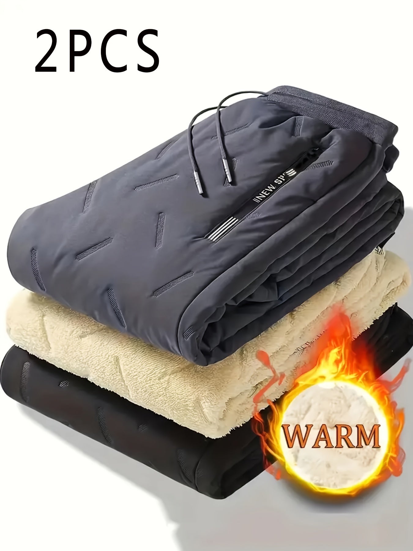 Warmth Joggers-2pcs