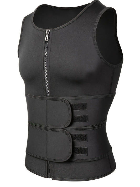 Compression Sauna Vest & Waist Trainer Tank