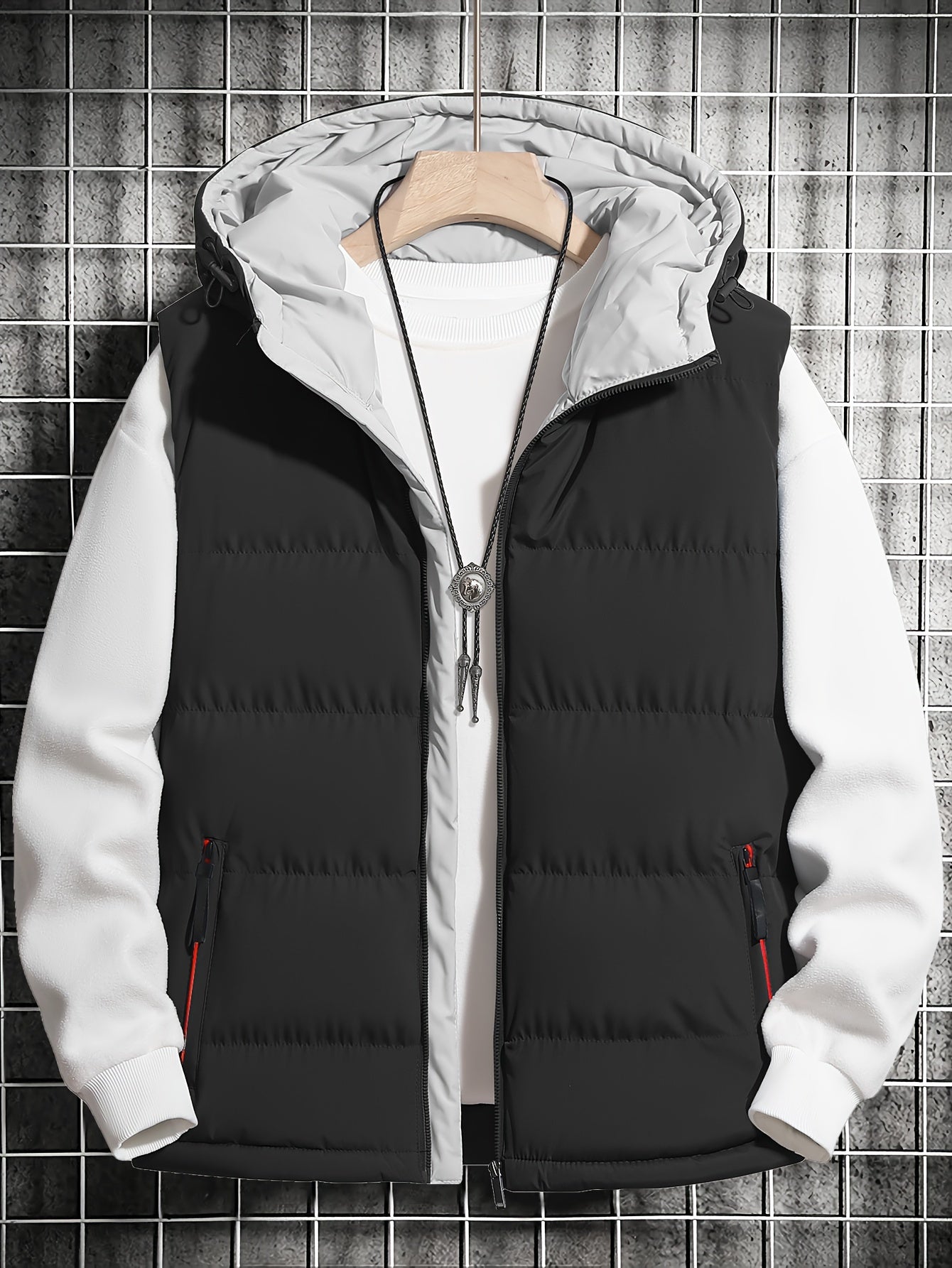 Casual Hooded Puffer Vest