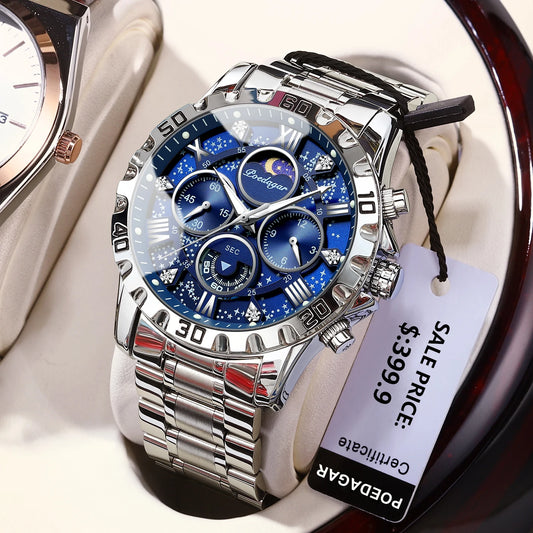 POEDAGAR luxury watch for men