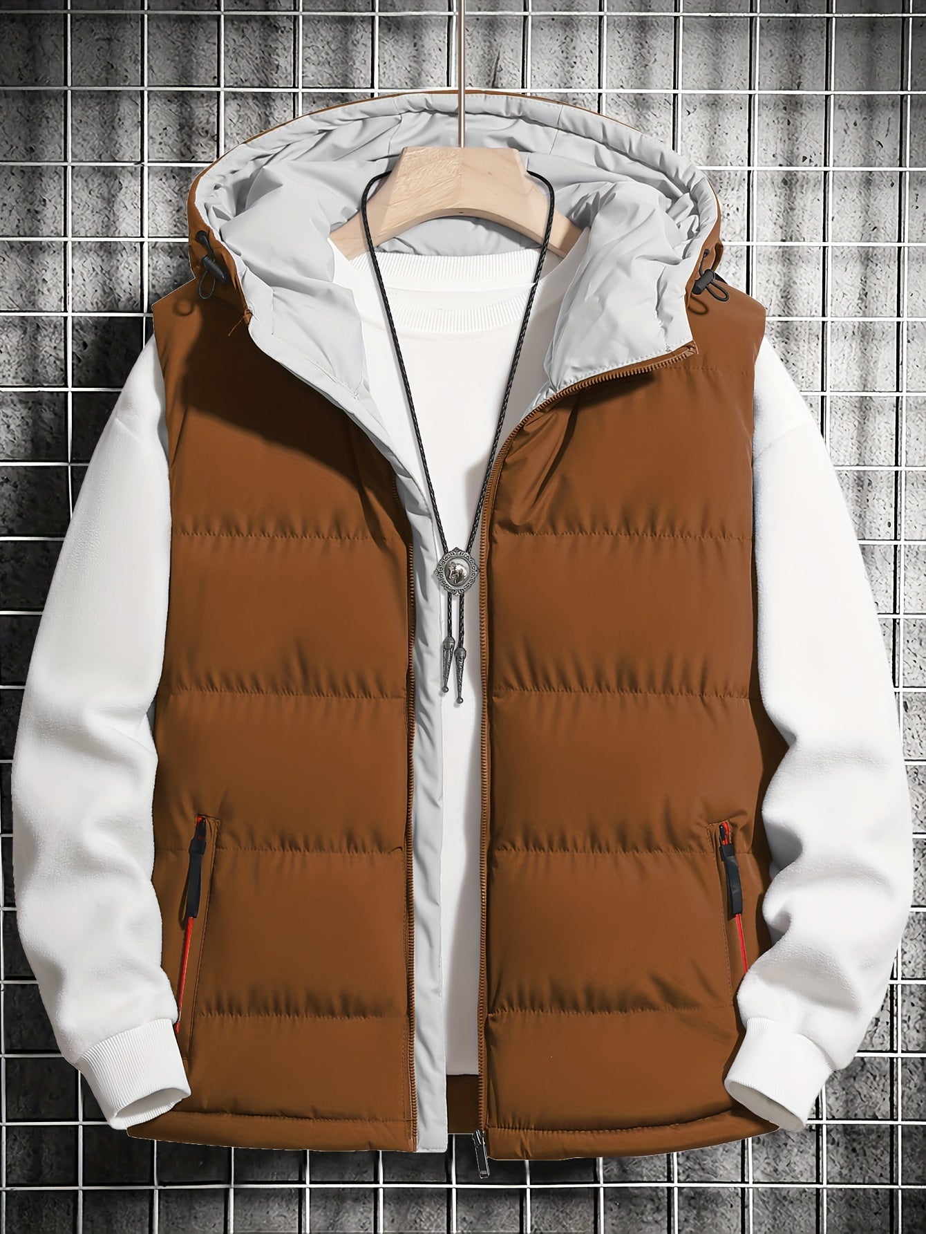 Casual Hooded Puffer Vest