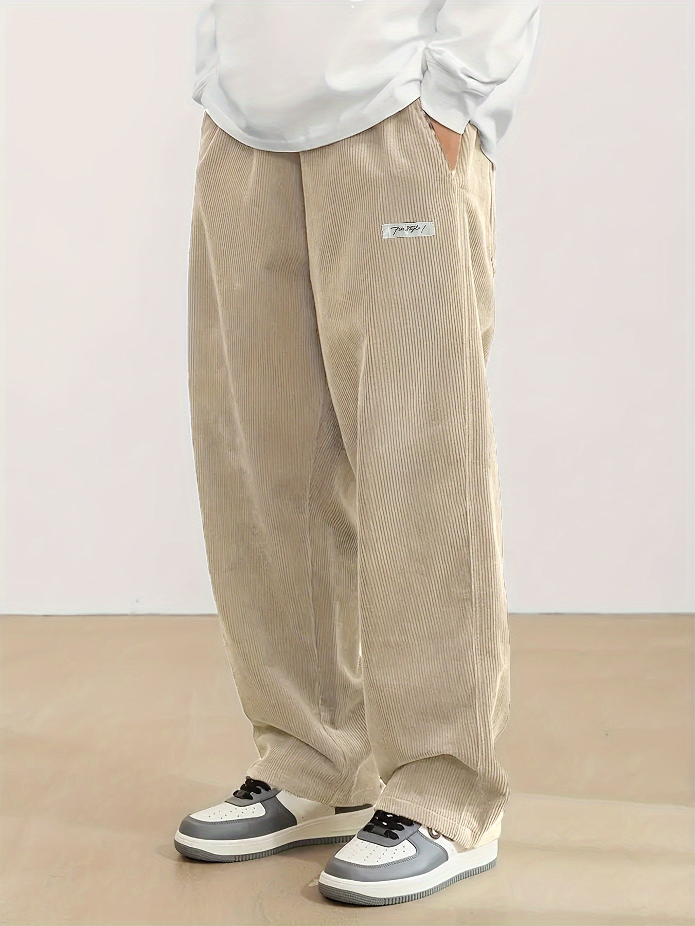 Casual loose fit pants