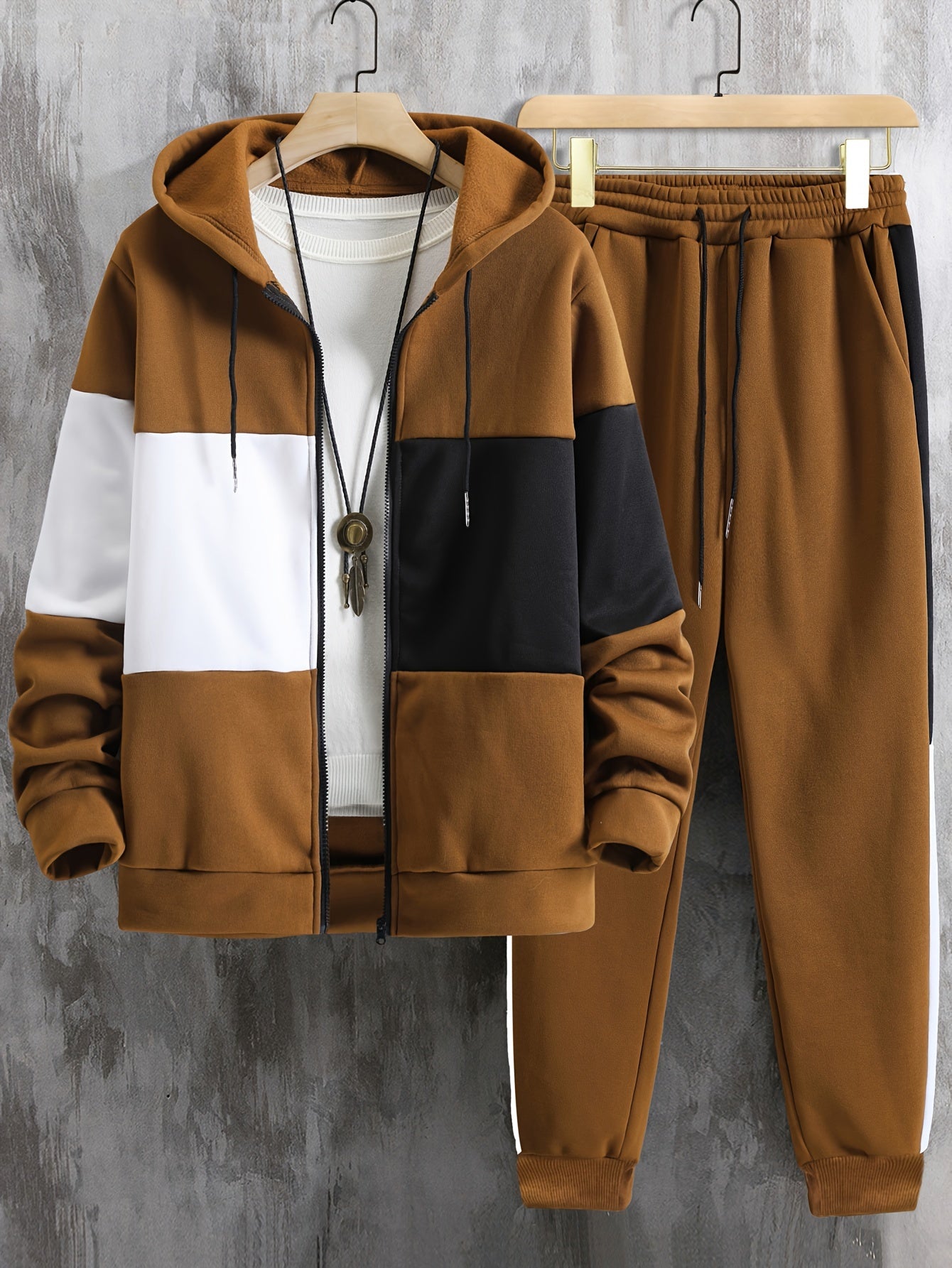 Hooded Jacket & Drawstring Pants