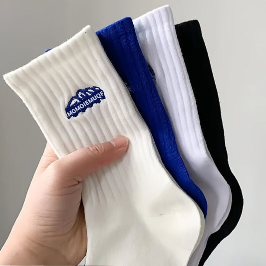 Casual Sports Socks-4 pairs