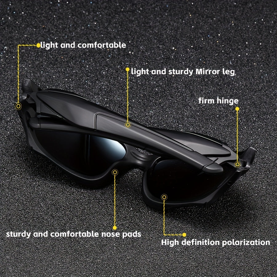 BOLOLOC Polarized Sports Glasses